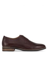 Gino Rossi Półbuty VITALE-01 MI08 Brązowy. Brązowe eleganckie półbuty męskie Gino Rossi, ze skóry, wizytowe, bez obcasa, bez zapięcia. Za 239.99 zł.