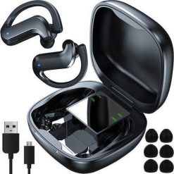 Słuchawki Izoxis Słuchawki bezprzewodowe 5.0 z powerbankiem 22592. Słuchawki bluetooth Izoxis. Za 49.74 zł.
