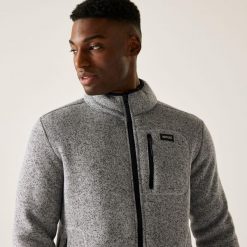Polar męski rozsuwany Barlee. Szare bluzy z polaru męskie Regatta, m, bez wzorów, z dzianiny, klasyczne, bez ramiączek, bez kaptura. W wyprzedaży za 249.99 zł.