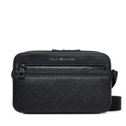 Saszetka Tommy Hilfiger. Czarne saszetki męskie Tommy Hilfiger, bez wzorów, małe. Za 299.99 zł.