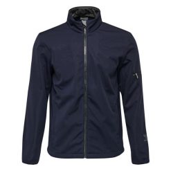 Kurtka Hummel North Softshell. Niebieskie kurtki męskie HUMMEL, m, bez wzorów, z softshellu, sportowe, bez ramiączek, bez kaptura. Za 425.30 zł.