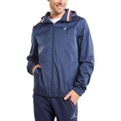 Kurtka Wiatrówka Męska Nautica Fabian FZ. Niebieskie kurtki softshell męskie Nautica, m, bez wzorów, z softshellu, bez kaptura, trekkingowe. Za 479.00 zł.