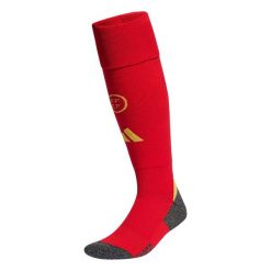 Getry Spain 24 Home. Czerwone legginsy męskie ADIDAS, bez wzorów, z materiału, do piłki nożnej. Za 109.00 zł.