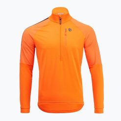 Bluza do narciarstwa biegowego z półgolfem męska Silvini Marone MJ1900. Brązowe bluzy nierozpinane męskie Silvini, l, bez wzorów, bez ramiączek, bez kaptura. W wyprzedaży za 186.99 zł.