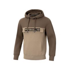 Bluza męska Pitbull z kapturem Two-Color Hilltop. Brązowe bluzy nierozpinane męskie PITBULL, l, bez wzorów, z kapturem. Za 239.00 zł.