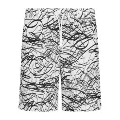 Szorty Urban Classics Viscose AOP Resort. Białe szorty męskie Urban Classics, bez wzorów. Za 198.50 zł.