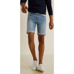 Mango Man - Szorty jeansowe Rock4. Szorty męskie marki Mango Man. Za 139.90 zł.