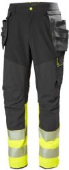 Pants HELLY HANSEN ICU BRZ Cons CL1, yellow C52. Żółte długie spodnie sportowe męskie Helly Hansen, bez wzorów. Za 646.54 zł.