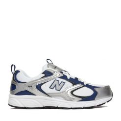 Buty do biegania New Balance. Białe buty do biegania męskie New Balance, bez wzorów, bez zapięcia, do biegania. Za 349.99 zł.