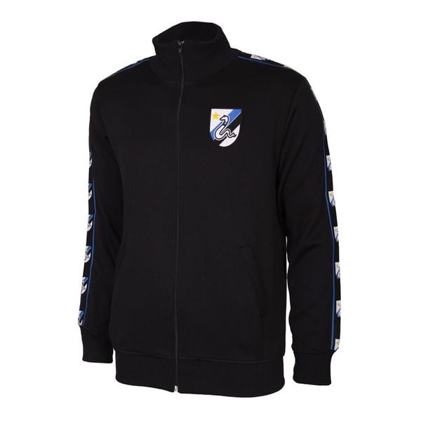 Kurtka dla dorosłych FC Internazionale Taper. Czarne kurtki męskie COPA FOOTBALL, xl, bez wzorów, eleganckie, bez ramiączek, bez kaptura. Za 423.14 zł.