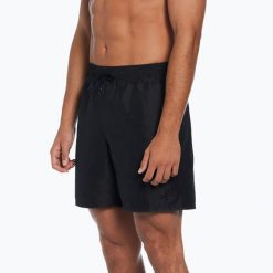 Szorty kąpielowe męskie Nike Swim Breaker 7" Volley. Czarne kąpielówki męskie Nike, m, bez wzorów. Za 209.99 zł.