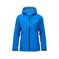 Kurtka wodoodporna Black Diamond Highline Stretch. Niebieskie kurtki męskie Black Diamond, m, bez wzorów, bez ramiączek, bez kaptura. Za 1,532.50 zł.