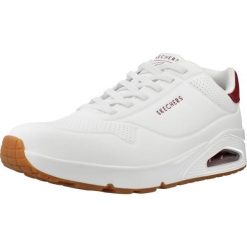 Buty SKECHERS UNO - HARRY KANE AIR Biały. Białe buty trekkingowe męskie Skechers, bez wzorów, z syntetyku, bez zapięcia. Za 426.14 zł.
