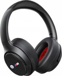 Słuchawki BMW BMW Bluetooth ANC Headphones BMBHKL601MTCAK Black/Black Encmetal Logos. Czarne słuchawki bluetooth BMW. Za 268.63 zł.