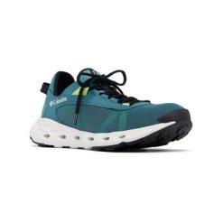 Buty do wody męskie Drainmaker TR. Zielone buty do biegania męskie Columbia, bez wzorów, bez zapięcia, do biegania. Za 399.00 zł.