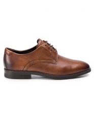ECCO Półbuty Melbourne 62163401112 Brązowy. Brązowe eleganckie półbuty męskie ecco, ze skóry, wizytowe, bez obcasa, bez zapięcia. Za 379.99 zł.