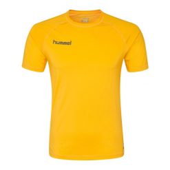 Koszulka termoaktywna dla dorosłych Hummel First Performance Jersey S/S. Brązowe bielizna termoaktywna męska HUMMEL, s, bez wzorów, z jersey, bez ramiączek, do piłki nożnej. Za 125.00 zł.