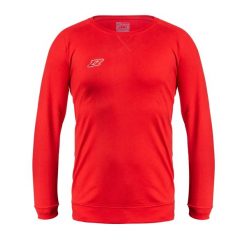 Bluza piłkarska dla dorosłych Zina Murcia Senior Pro bawełniana. Czerwone bluzy nierozpinane męskie Zina, s, bez wzorów, z bawełny, sportowe, bez ramiączek, bez kaptura. Za 135.20 zł.