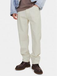 Jack&Jones Jeansy Chris 12252087 Écru Relaxed Fit. Jeansy męskie Jack&Jones, bez wzorów, z bawełny. Za 109.99 zł.