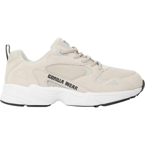 Newport Trampki - Beżowy - EU 44. Brązowe trampki męskie GORILLA WEAR, bez wzorów, bez zapięcia. Za 298.00 zł.