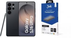 Smartfon Samsung Smartfon Samsung Galaxy S26 Ultra 5G 12/512GB Czarny (SM-S948BZKGEUE) + Flexibleglass. Czarne smartfony SAMSUNG. Za 5,660.00 zł.