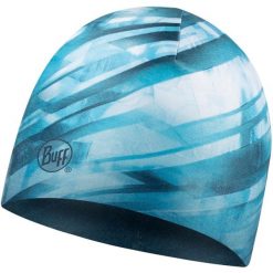 Czapka BUFF THERMONET® BEANIE TONSU AQUA. Niebieskie czapki męskie Buff, bez wzorów, sportowe. Za 118.00 zł.