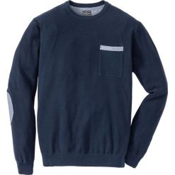 Sweter Regular Fit bonprix ciemnoniebieski. Swetry męskie marki bonprix. Za 69.99 zł.