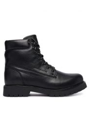 Tommy Hilfiger Trapery Flex Th Outdoor Rs FM0FM05600 Czarny. Czarne buty zimowe męskie Tommy Hilfiger, bez wzorów, ze skóry, bez obcasa, bez zapięcia. Za 799.99 zł.