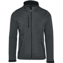 Męska Kurtka Soft Shell Signature Bez Metki. Brązowe kurtki męskie SG, m, bez wzorów, sportowe, bez ramiączek, bez kaptura. Za 215.99 zł.