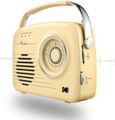 Retro Radio RR-7302 Bluetooth AUX USB AM FM Styl Vintage Przenośne. Radia Kodak. Za 229.99 zł.