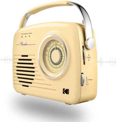 Retro Radio RR-7302 Bluetooth AUX USB AM FM Styl Vintage Przenośne. Radia Kodak. Za 229.99 zł.