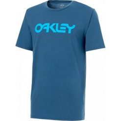 Oakley Koszulka Męska 100c-Mark Ii Tee Ensign Blue M. Niebieskie t-shirty sportowe męskie Oakley, z bawełny, sportowe, z krótkim rękawem. Za 115.00 zł.