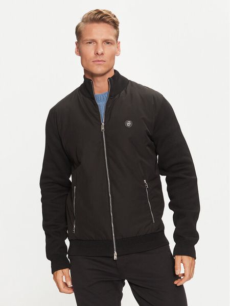 Boss Kurtka bomber C-Darmando 50519620 Czarny Regular Fit. Czarne kurtki męskie Boss, m, bez wzorów, z bawełny, bez ramiączek, bez kaptura. Za 789.99 zł.