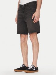 Levi's® Szorty jeansowe 468™ A8461-0006 Szary Loose Fit. Szare szorty męskie bez wzorów, z bawełny. Za 199.99 zł.