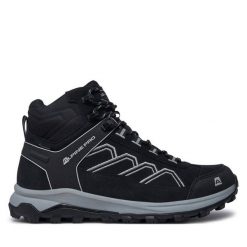 Trekkingi Alpine Pro. Czarne buty trekkingowe męskie Alpine Pro, bez wzorów, bez zapięcia, trekkingowe. Za 419.99 zł.