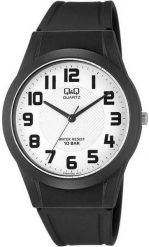 Zegarek męski QQ VQ50-002 czarny. Czarne zegarki męskie Q&Q. Za 99.00 zł.