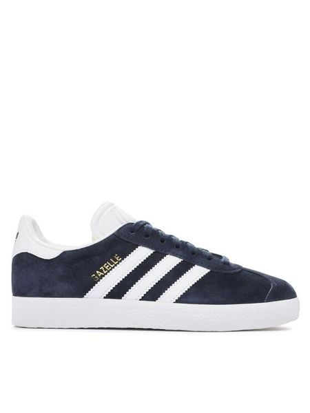 Adidas Sneakersy Gazelle BB5478 Granatowy. Niebieskie buty sportowe na co dzień męskie ADIDAS, m, bez wzorów, ze skóry, bez ramiączek, bez kaptura. Za 349.99 zł.