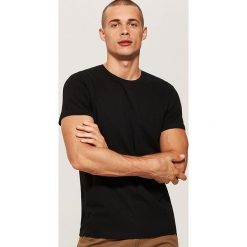 T-shirt basic - Czarny. Czarne t-shirty męskie House. Za 25.99 zł.