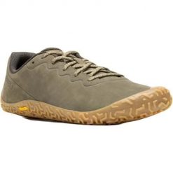 Buty do chodzenia męskie Merrell Vapor Glove 6 Ltr. Czarne buty do biegania męskie Merrell, bez wzorów, z materiału, bez zapięcia, do biegania. Za 712.00 zł.