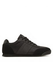 Lanetti Sneakersy MP07-6878-07 Czarny. Czarne buty sportowe na co dzień męskie Lanetti, m, bez wzorów, z materiału, bez ramiączek, bez kaptura. Za 143.99 zł.