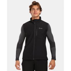 Męska kamizelka softshellowa Kilpi NOIL-M. Czarne kamizelki męskie Kilpi, m, bez kaptura. Za 215.49 zł.