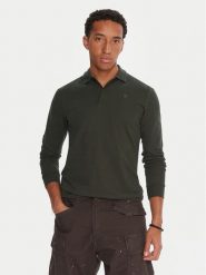 G-Star Raw Polo Dunda D27683-5864 Szary Slim Fit. Szare koszulki polo męskie G-Star Raw, m, bez wzorów, z bawełny, retro, bez kołnierzyka, bez ramiączek. Za 269.99 zł.