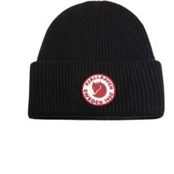 Czapka zimowa Fjallraven 1960. Czarne czapki męskie Fjällräven, na zimę, bez wzorów, sportowe. Za 281.99 zł.