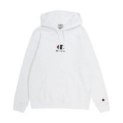 Bluza Męska 220268. Białe bluzy nierozpinane męskie CHAMPION, m, bez wzorów, sportowe, bez ramiączek, bez kaptura. Za 298.99 zł.