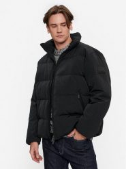 Calvin Klein Kurtka puchowa Crinkle K10K111882 Czarny Regular Fit. Czarne kurtki męskie Calvin Klein, l, bez wzorów, z puchu, bez ramiączek, bez kaptura. Za 1,459.00 zł.
