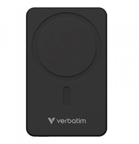 Powerbank Verbatim Charge 'n' Go Essentials Magnetic Wireless 10000mAh USB-C PD 3.0 Black. Czarne powerbanki Verbatim. Za 159.93 zł.