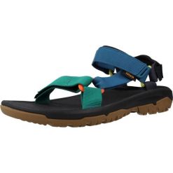 Buty do chodzenia męskie Teva Hurricane Xlt2. Niebieskie buty trekkingowe męskie Teva, bez wzorów, z materiału, sportowe, bez obcasa, bez zapięcia. Za 371.00 zł.