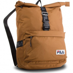 Plecak FILA - Rolltop Backpack Örebro 685045 Camel J82. Brązowe plecaki męskie Fila, z materiału. W wyprzedaży za 159.00 zł.
