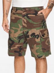 Polo Ralph Lauren Szorty materiałowe 710748127001 Zielony Regular Fit. Zielone szorty męskie Polo Ralph Lauren, bez wzorów, z bawełny. Za 529.99 zł.