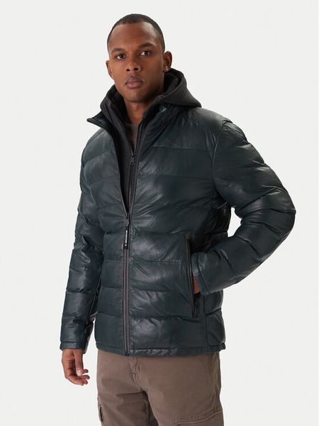 Milestone Kurtka skórzana Ms Article 531019 21360 Szary Regular Fit. Szare kurtki męskie Milestone, m, bez wzorów, ze skóry, bez ramiączek, bez kaptura. Za 2,499.00 zł.